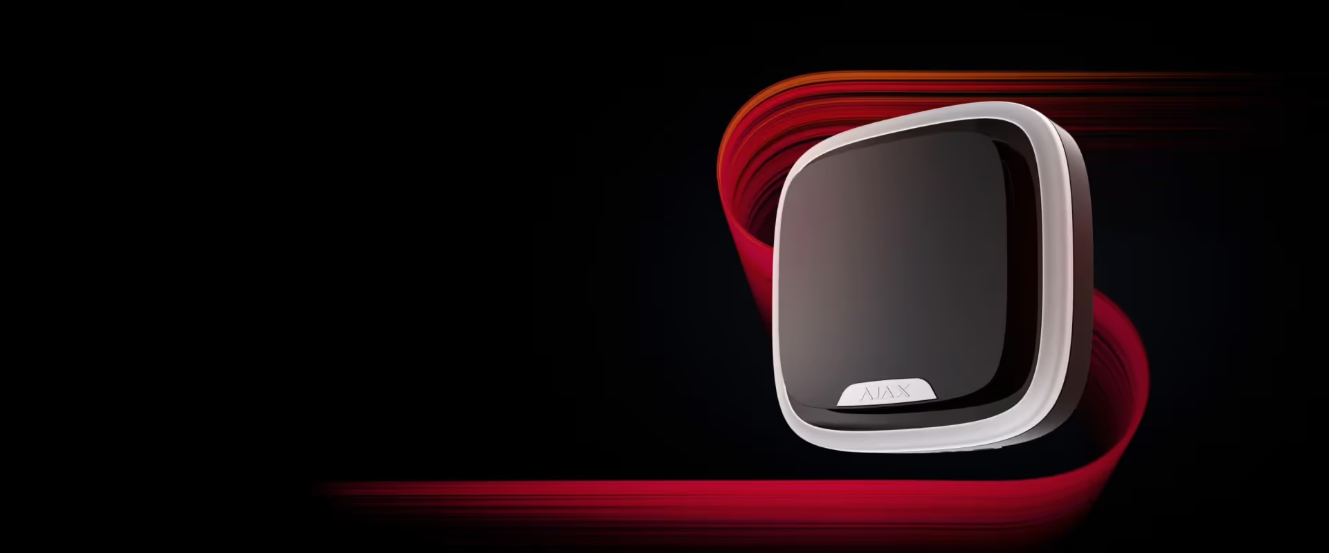 exemple de sirène intérieure sans fil de marque Ajax